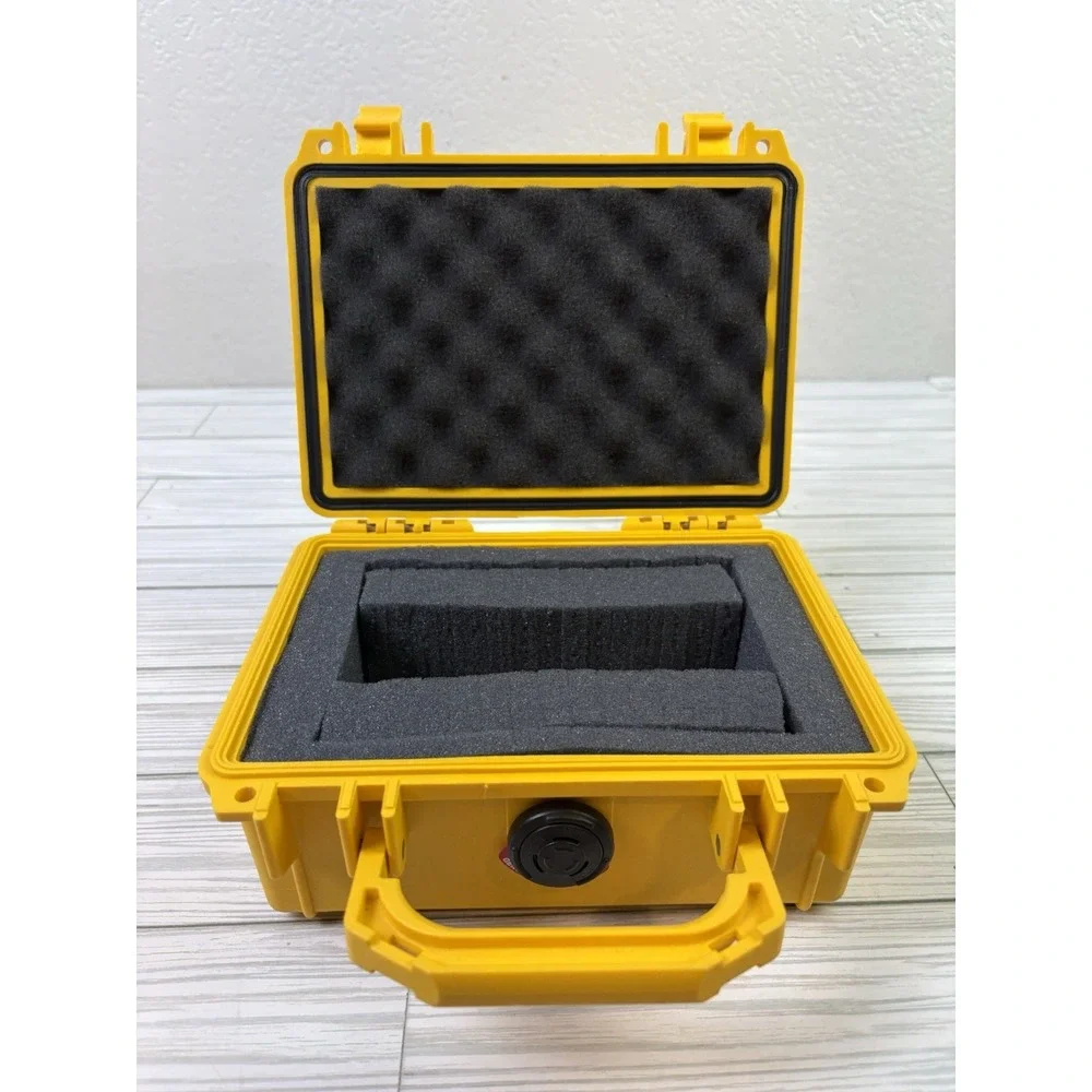 Pelican 1120 Protector Series Hard Waterproof Carrying Case w/ Foam Yellow